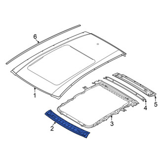 Nissan OE - Front Roof Header Panel