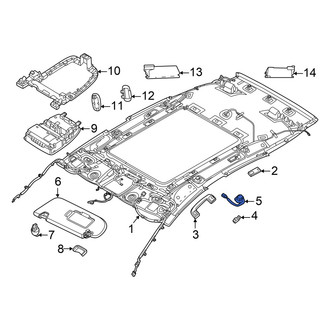 Nissan OE - Navigation Microphone Bracket