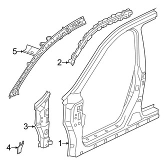 Nissan OE - Pillars, Rocker & Floor - Aperture Panel