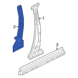 Nissan OE - Left Body B-Pillar
