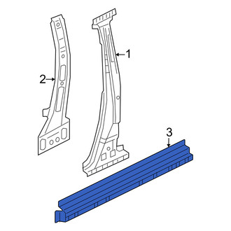 Nissan OE - Left Rocker Panel Reinforcement