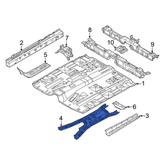 Nissan OE - Front Floor Pan Crossmember