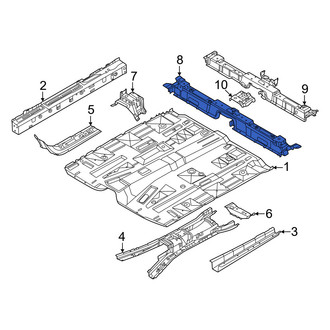Nissan OE - Center Floor Pan Crossmember