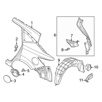 Nissan OE - Quarter Panel & Components