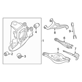 Nissan OE - Rear Suspension - Suspension Components (FWD)