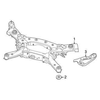 Nissan OE - Rear Suspension - Suspension Mounting (FWD)