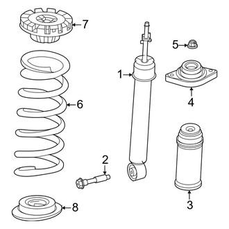 Nissan OE - Rear Suspension - Shocks & Components (AWD)