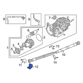 Nissan OE - Front Lower Floor Pan Heat Shield