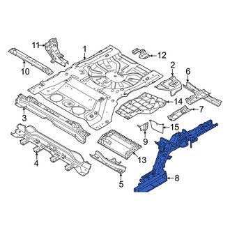 Nissan OE - Rear Left Frame Side Member Assembly