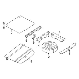 Nissan OE - Rear Body & Floor - Interior Trim
