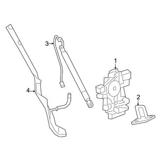 Nissan OE - Lift Gate - Lock & Hardware