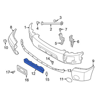 Nissan OE - Front Bumper Trim