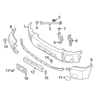 Nissan OE - Bumper Face Bar Bolt