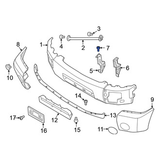 Nissan OE - Bumper Face Bar Bolt