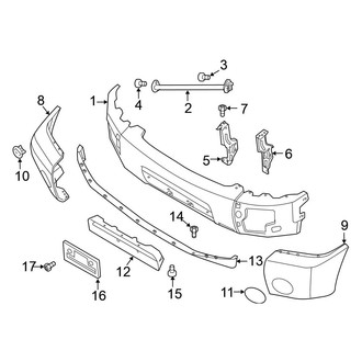 Nissan OE - Front Bumper - Bumper & Components