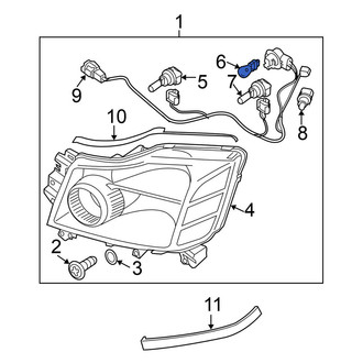 Nissan OE - Turn Signal & Parking Light Bulb