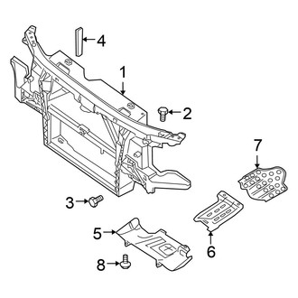 Nissan OE - Radiator Support