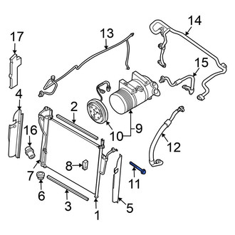 Nissan OE - Lower A/C Compressor Bolt