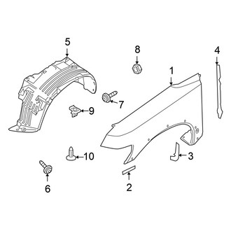 Nissan OE - Fender & Components