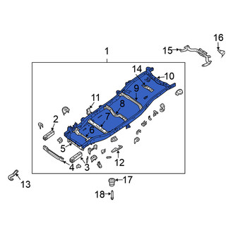 Nissan OE - Rear Frame Crossmember