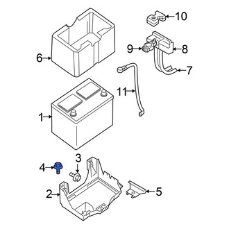 Nissan OE - Battery Tray Bolt