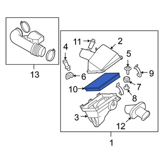 Nissan OE - Engine Air Filter