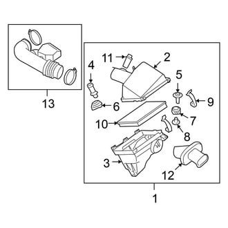 Nissan OE - Engine - Air Intake