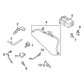 Nissan OE - Emission System - Emission Components