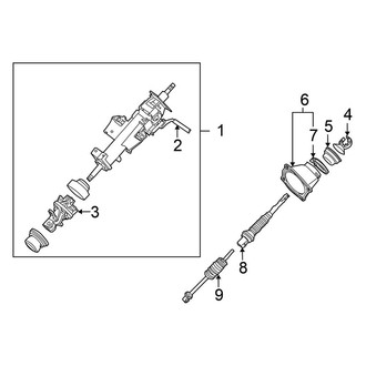 Nissan OE - Steering Column Assembly