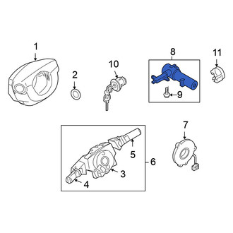Nissan OE - Ignition Lock Assembly