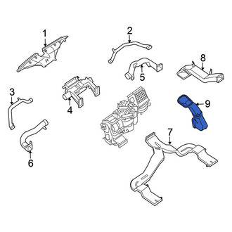 Nissan OE - Center Instrument Panel Air Duct