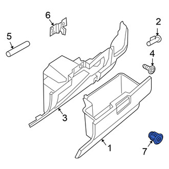 Nissan OE - Glove Box Lock Kit