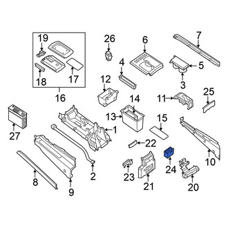 Nissan OE - Center Console Cup Holder