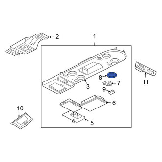 Nissan OE - Upper Console Air Vent