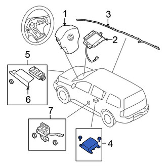 Nissan OE - Air Bag Control Module