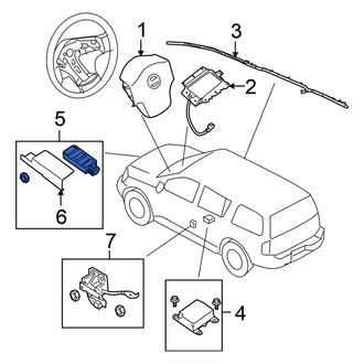 Nissan OE - Front Air Bag Impact Sensor