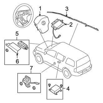 Nissan OE - Restraint Systems - Air Bag Components