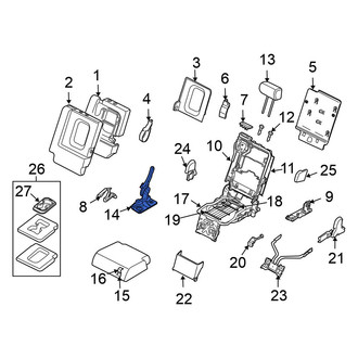 Nissan OE - Center Seat Hinge