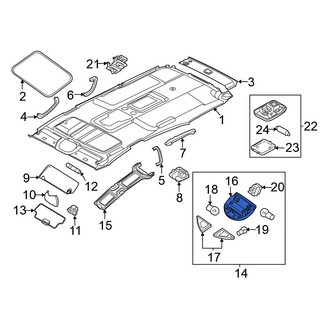 Nissan OE - Reading Light