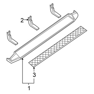 Nissan OE - Pillars, Rocker & Floor - Exterior Trim