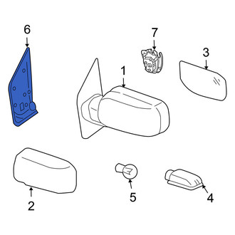 Nissan OE - Front Right Door Mirror Trim Ring