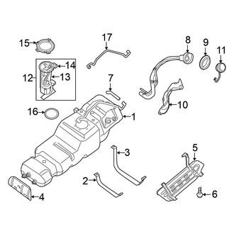 Nissan OE - Fuel System Components