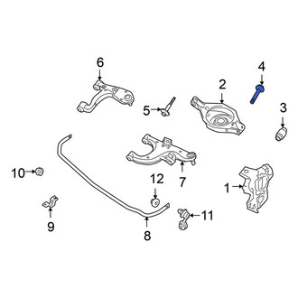 Nissan OE - Rear Lower Suspension Control Arm Bolt