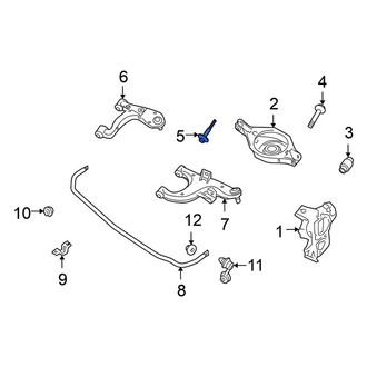 Nissan OE - Rear Lower Suspension Control Arm Bolt