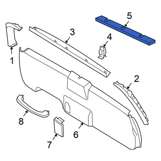 Nissan OE - Liftgate Trim Seal