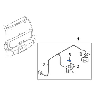 Nissan OE - License Plate Light Bulb