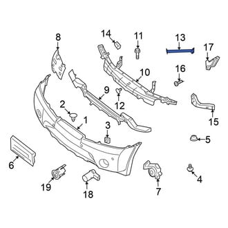 Nissan OE - Front Right Bumper Face Bar Brace