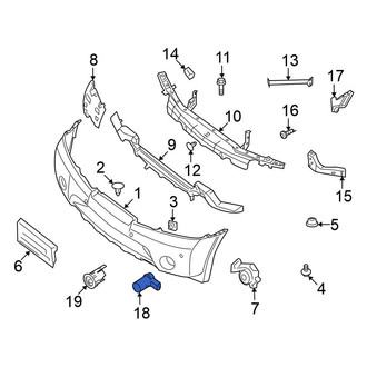 Nissan OE - Rear Right Inner Parking Aid Sensor