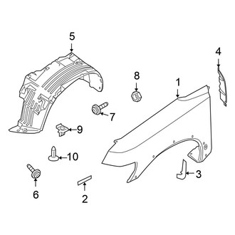 Nissan OE - Fender & Components