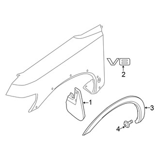 Nissan OE - Fender - Exterior Trim